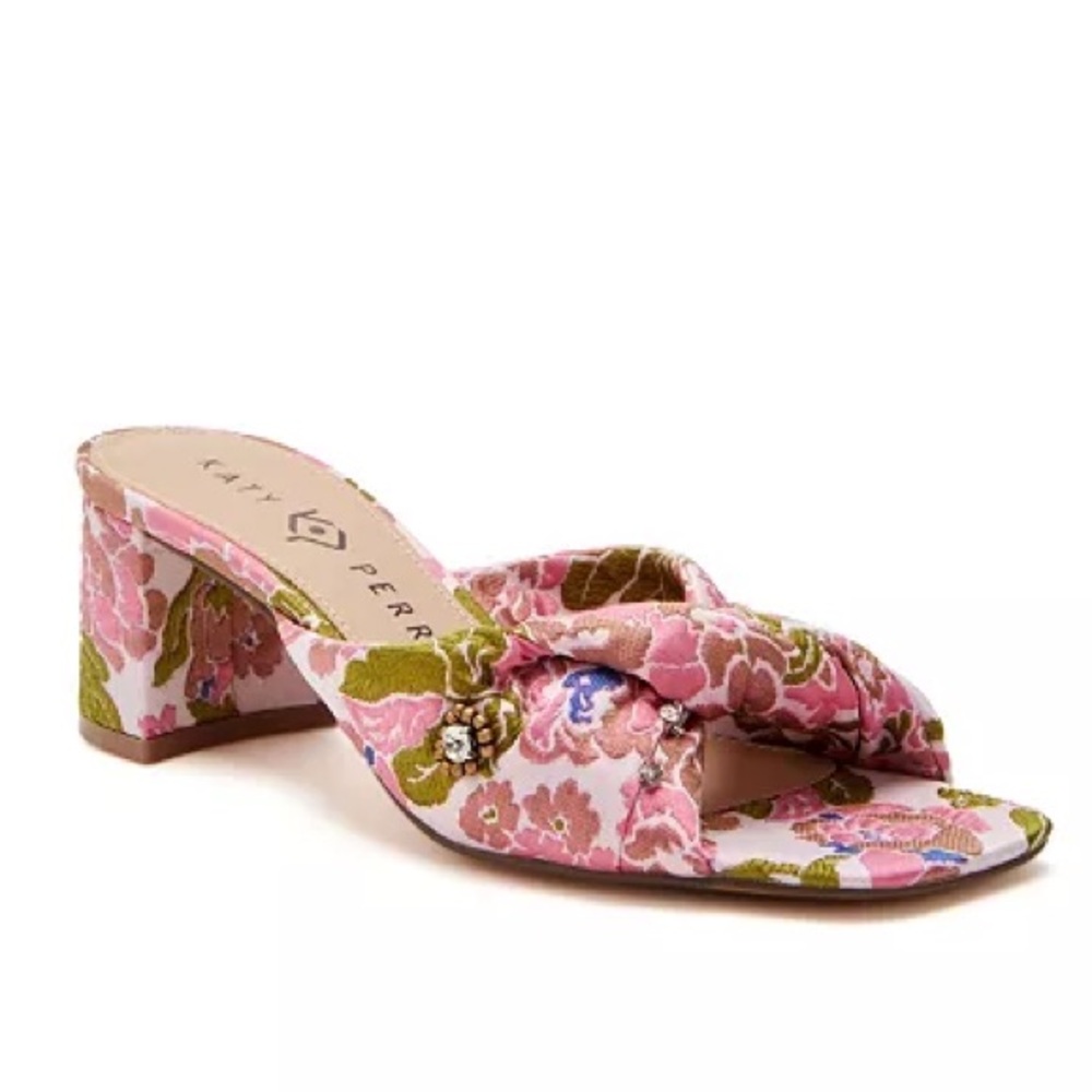 🖤🖤 Katy Perry Women's The Tooliped Twisted Slip-on Sandals 9M/39